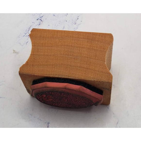 The Stamp Pad Small Water Balloon Wood Mounted Rubber Stamp - Picture 3 of 7